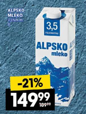 Alpsko mleko