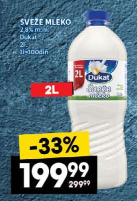 sveže mleko
