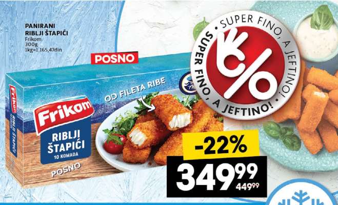 Frikom Riblji štapići