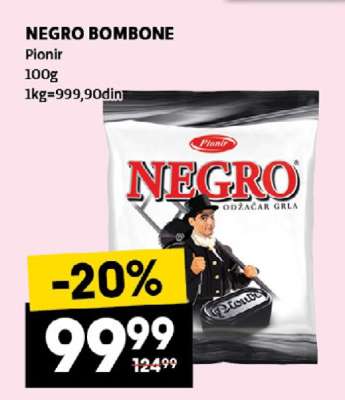 NEGRO BOMBONE
