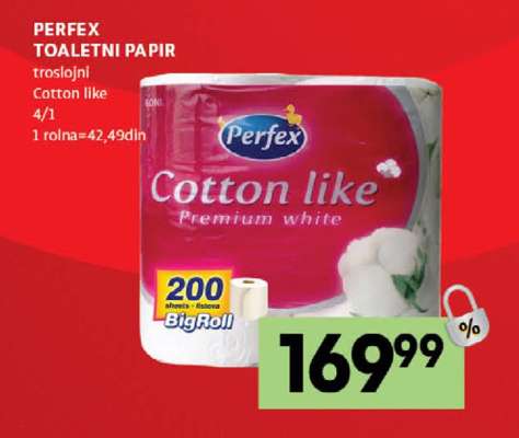 PERFEX TOALETNI PAPIR