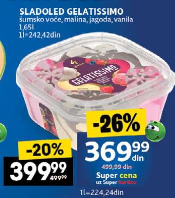 SLADOLED GELATISSIMO