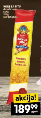 KORE ZA PITU
