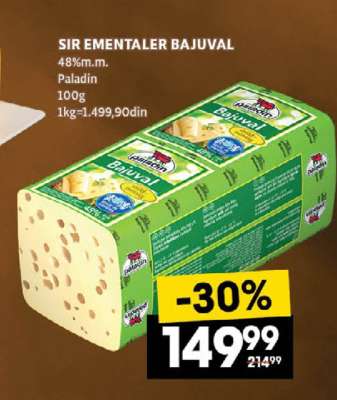 SIR EMMENTALER BAJUVAL