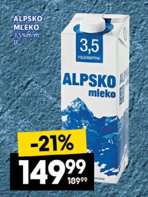 Alpsko mleko