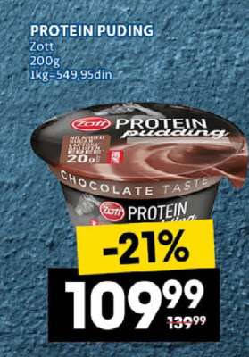 PROTEIN PUDING