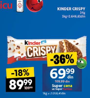 Kinder Crispy