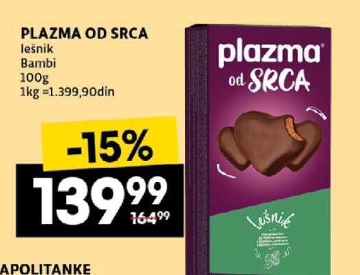 PLAZMA OD SRCA