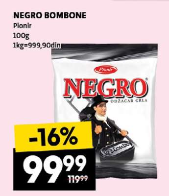 NEGRO BOMBONE