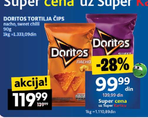 Doritos Tortilja čips