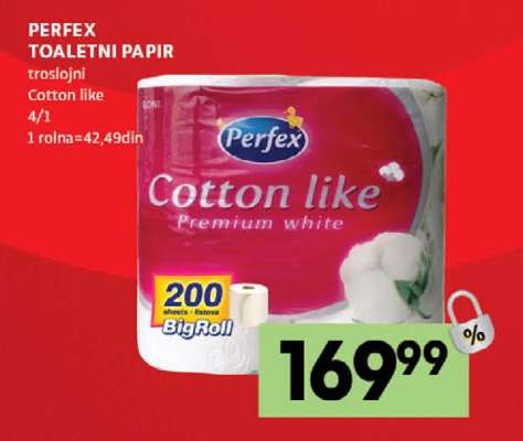 PERFEX TOALETNI PAPIR