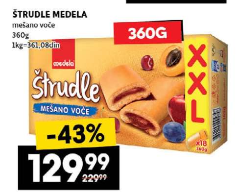 ŠTRUDLE MEDELA