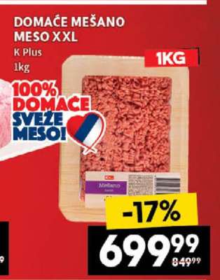 DOMAĆE MEŠANO MESO XXL