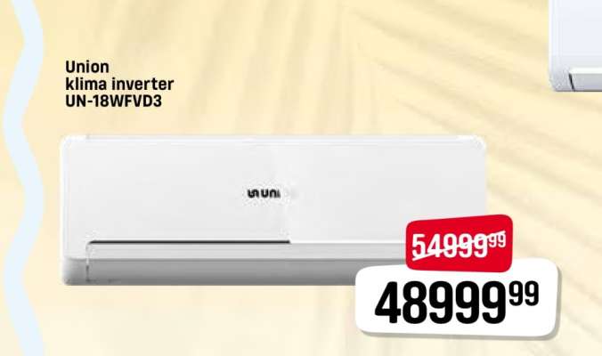 Union klima inverter UN-18WFVD3