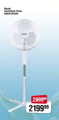 Bauer Ventilator Stub. 40CM SF200