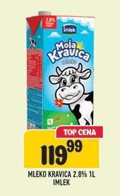 Mleko Kravica 2.8% 1L Imlek
