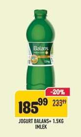 JOGURT BALANS+ 1.5KG IMLEK