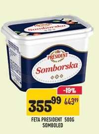 Feta President 500g Somborska