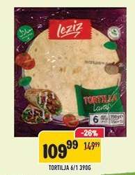 Tortilja 6/1 390g