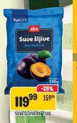 Suve šljive BK 150g