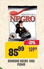 Bombone Negro 100g Pionir