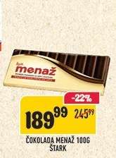Čokolada Menaž 100g Štark