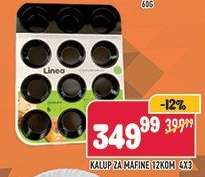 Kalup za mafine 12kom 4x3