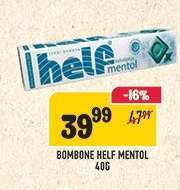 BOMBONE HELF MENTOL 40G