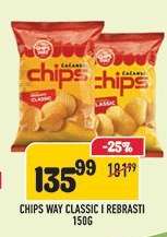 CHIPS WAY CLASSIC I REBRASTI 150G