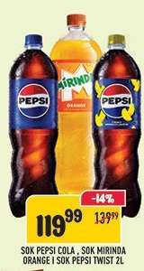 Sok Pepsi Cola, Sok Mirinda Orange i Sok Pepsi Twist 2L