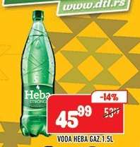 Voda Heba Gaz 1.5L
