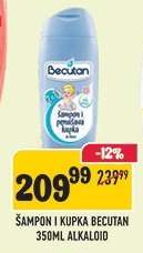 Šampon i kupka Becutan 350ml Alkaloid