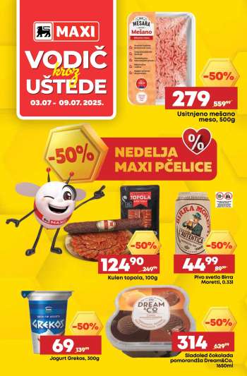Maxi katalog - 03.07.2025 - 09.07.2025.