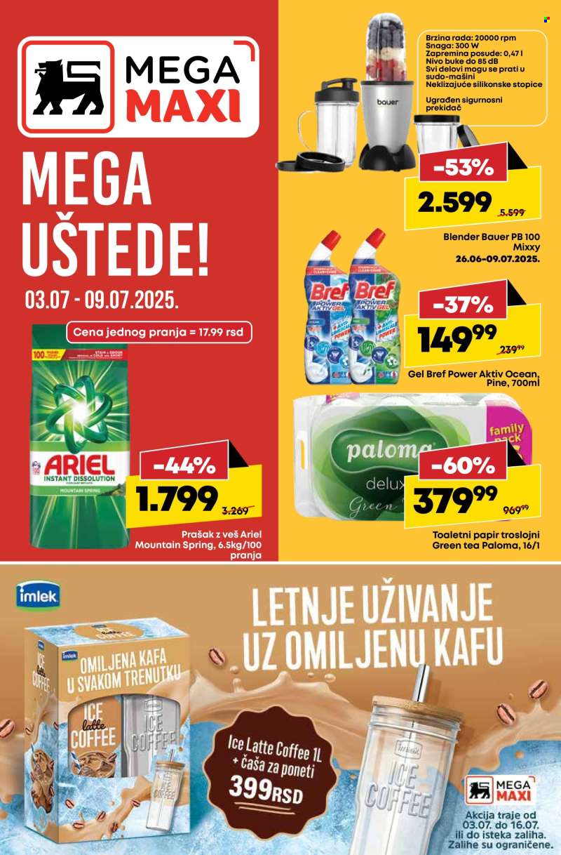 Mega Maxi katalog - 03.07.2025 - 09.07.2025.