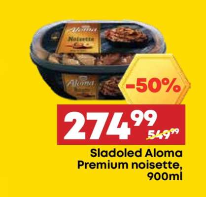 Sladoled Aloma Premium Noisette 900ml