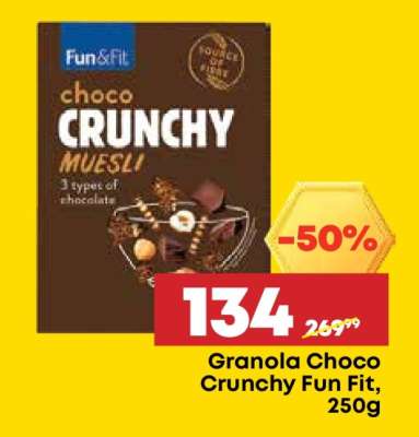Granola Choco Crunchy Fun Fit, 250g