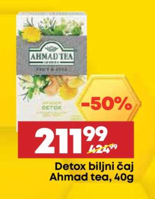 Detox biljni čaj Ahmad tea , 40g