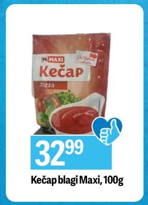 Kečap blagi Maxi, 100g