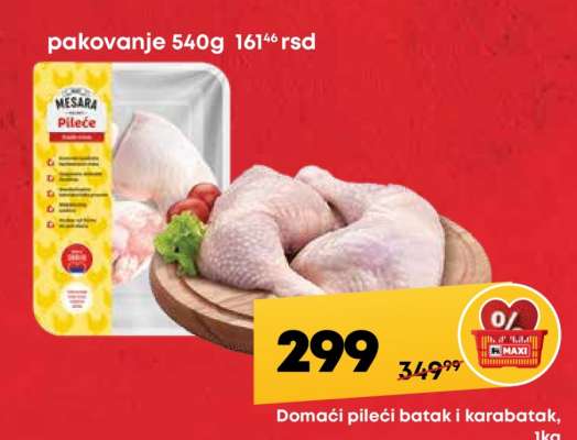 Domaći pileći batak i karabatak