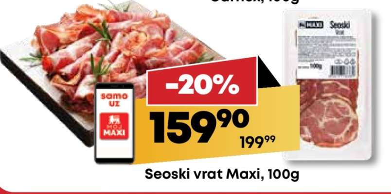 Seoski vrat Maxi, 100g