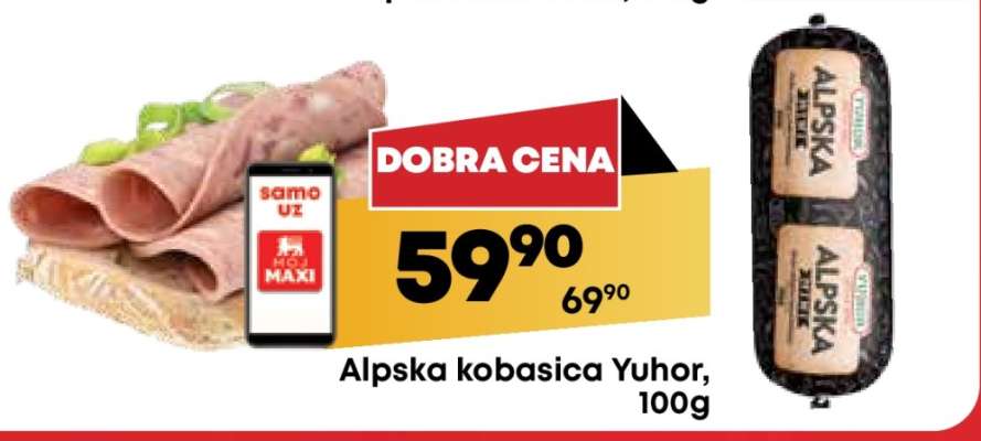 Alpska kobasica Yuhor