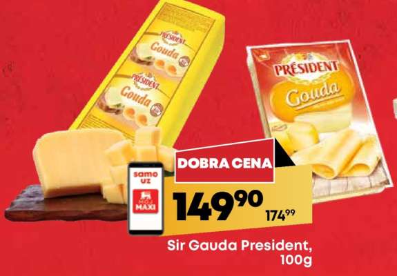 Sir Gouda President, 100g