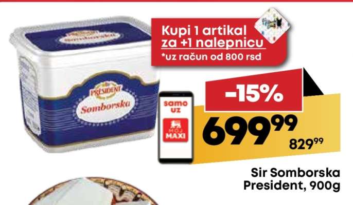 SIR SOMBORSKA President 900g