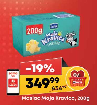 Maslac Moja Kravica 200g