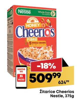 Žitarice Cheerios Nestle, 375g