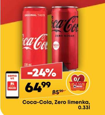 Coca-Cola, Zero limenka,