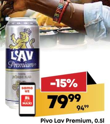 Pivo Lav Premium 0.5l