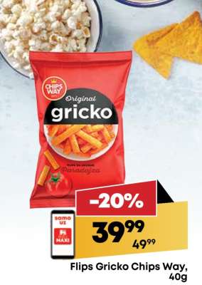 Flips Gricko Chips Way 40g