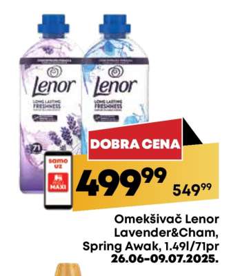 Omekšivač Lenor Lavender&Cham, Spring Awak