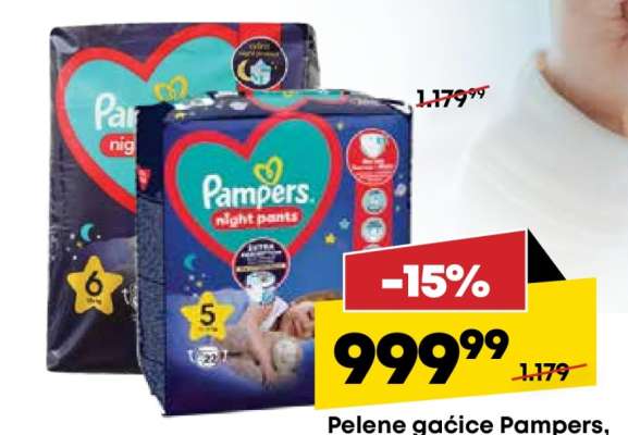 Pelene gaćice Pampers